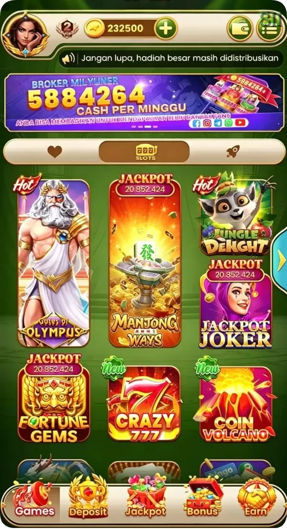 Screenshot olxslot nomor 2